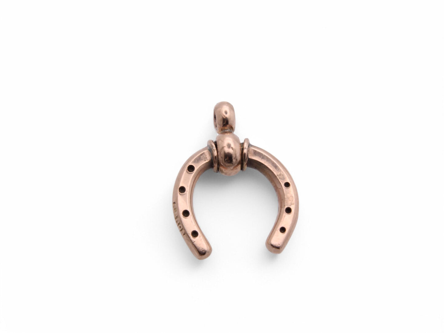 Antique 9ct Gold Lucky Horseshoe Charm