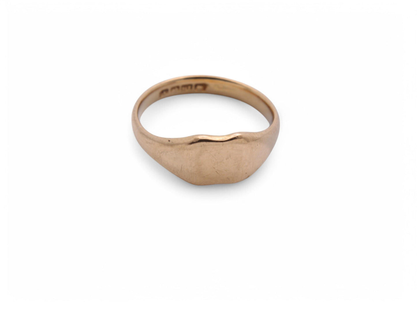 Antique 18ct Gold Shield Signet Ring