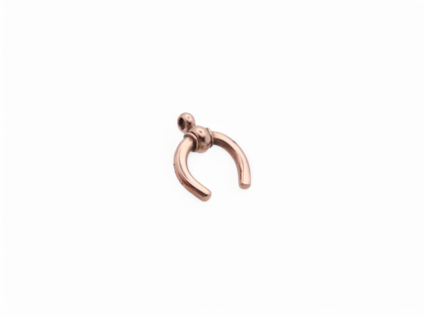 Antique 9ct Gold Lucky Horseshoe Charm