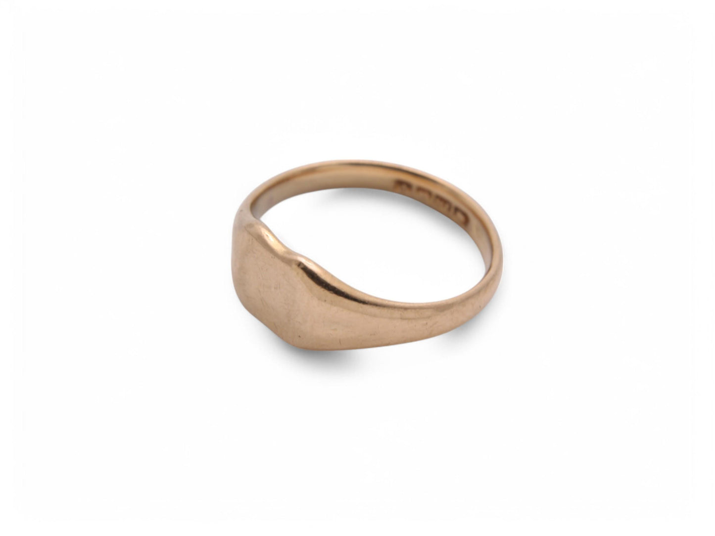 Antique 18ct Gold Shield Signet Ring