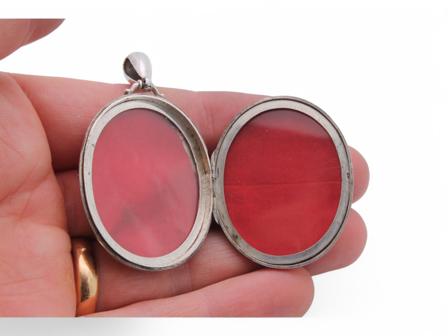 Antique Sterling Silver Decorative Locket