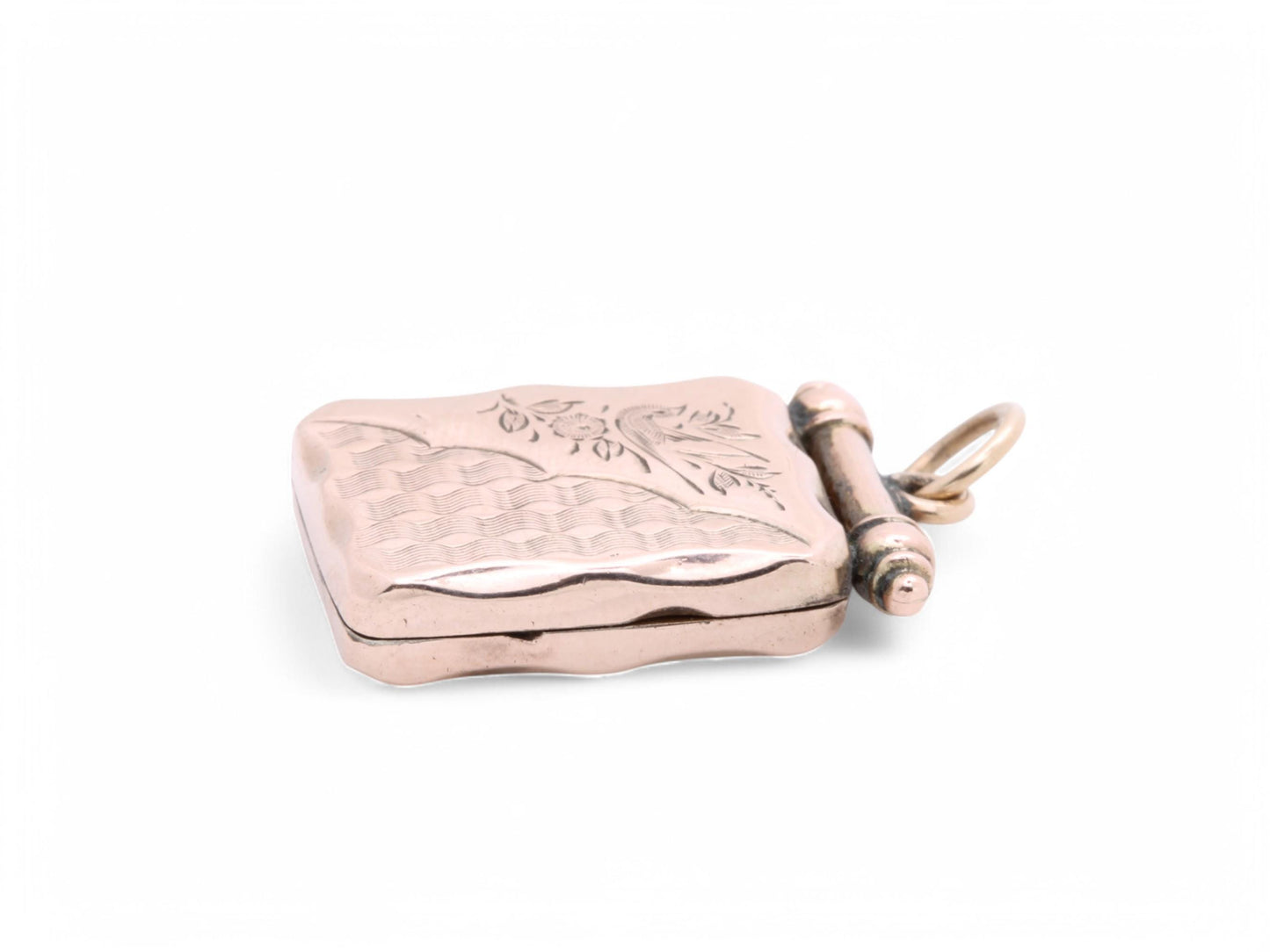 Antique 9ct Gold Swallow Locket