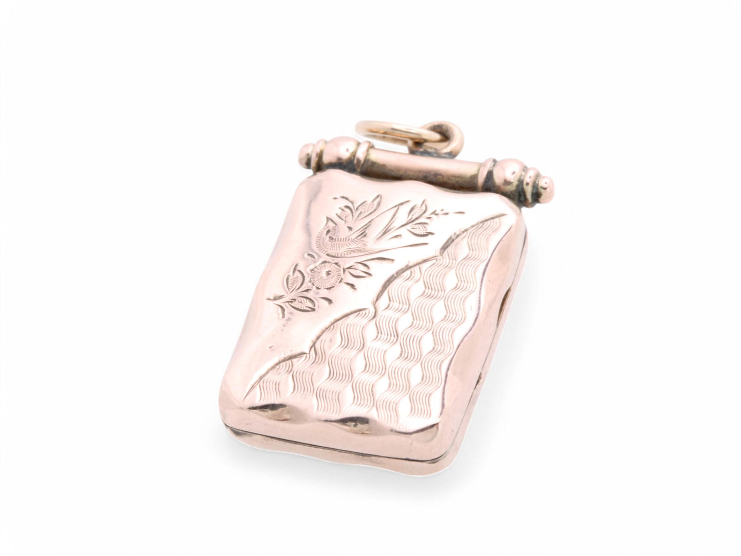 Antique 9ct Gold Swallow Locket