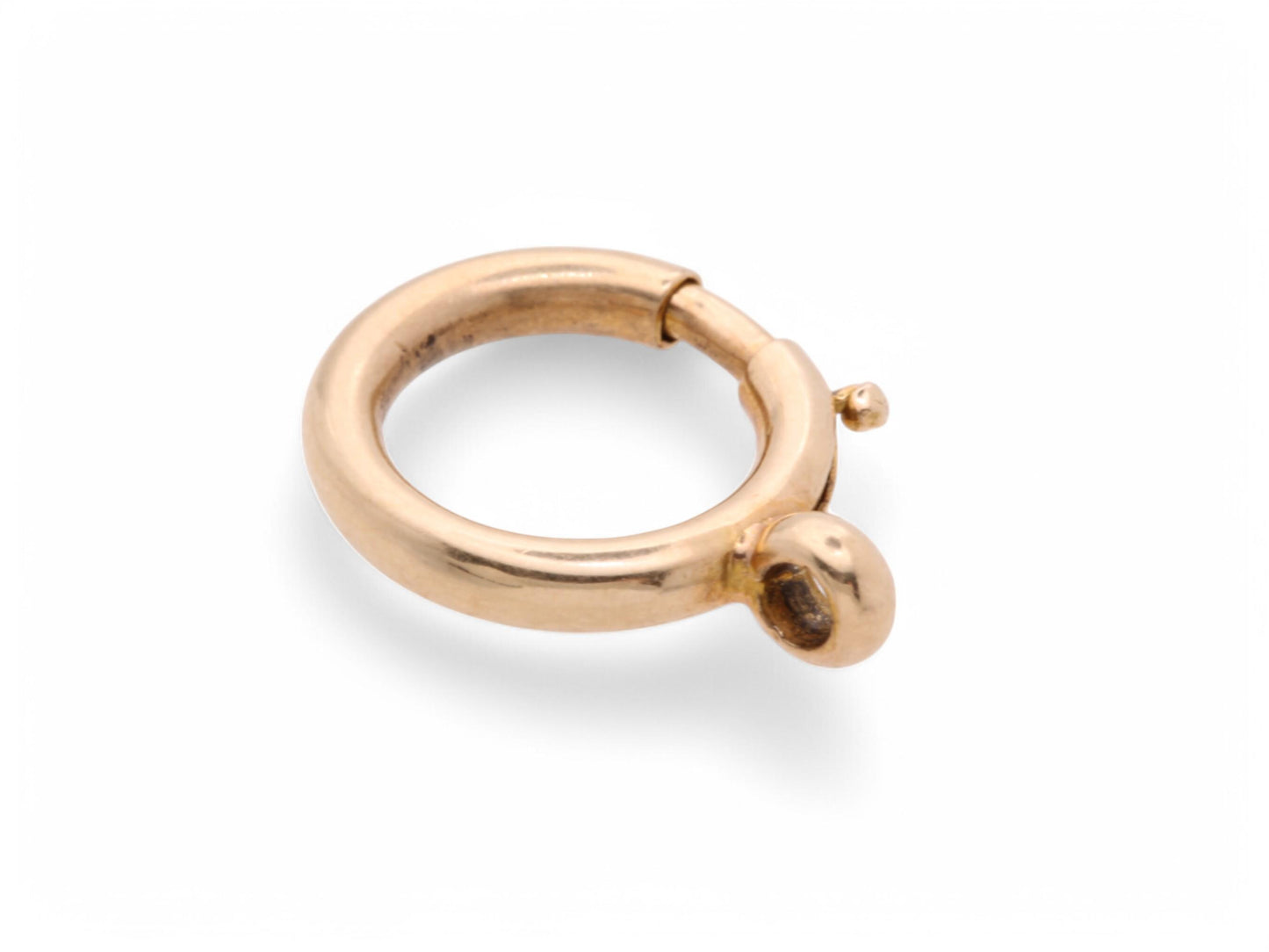 Antique 18ct Gold Large Bolt Clasp, 15mm