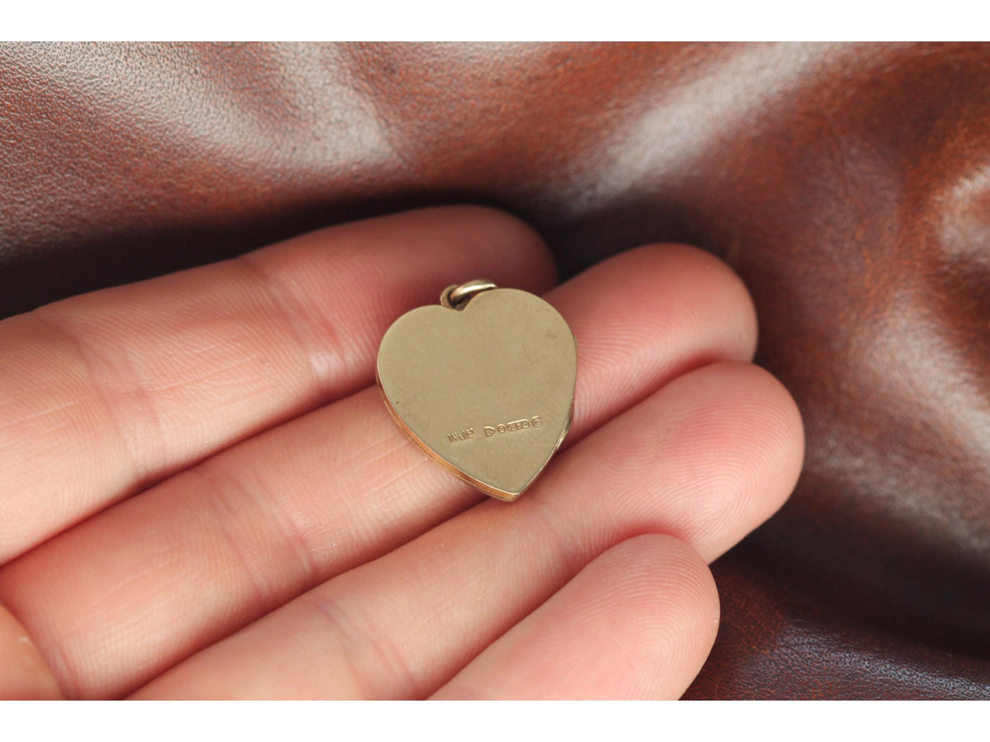 Vintage 9ct Gold Heart Locket