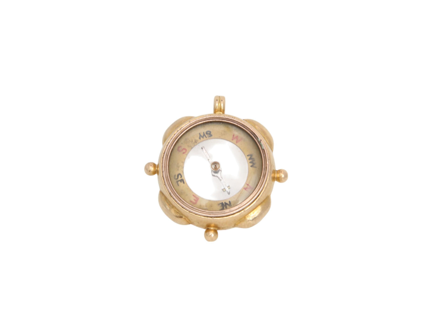 Antique-18ct-Gold-Compass-Pendant,-1898