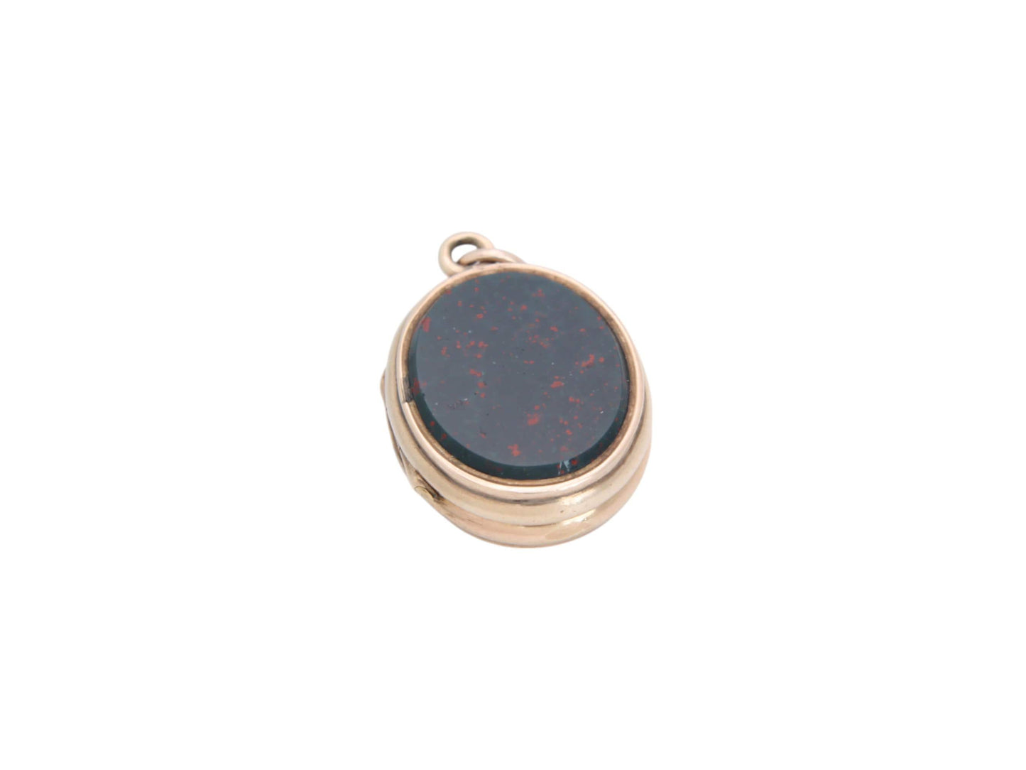 Antique-9ct-Gold-Bloodstone-&-Blue-Sardonyx-Locket