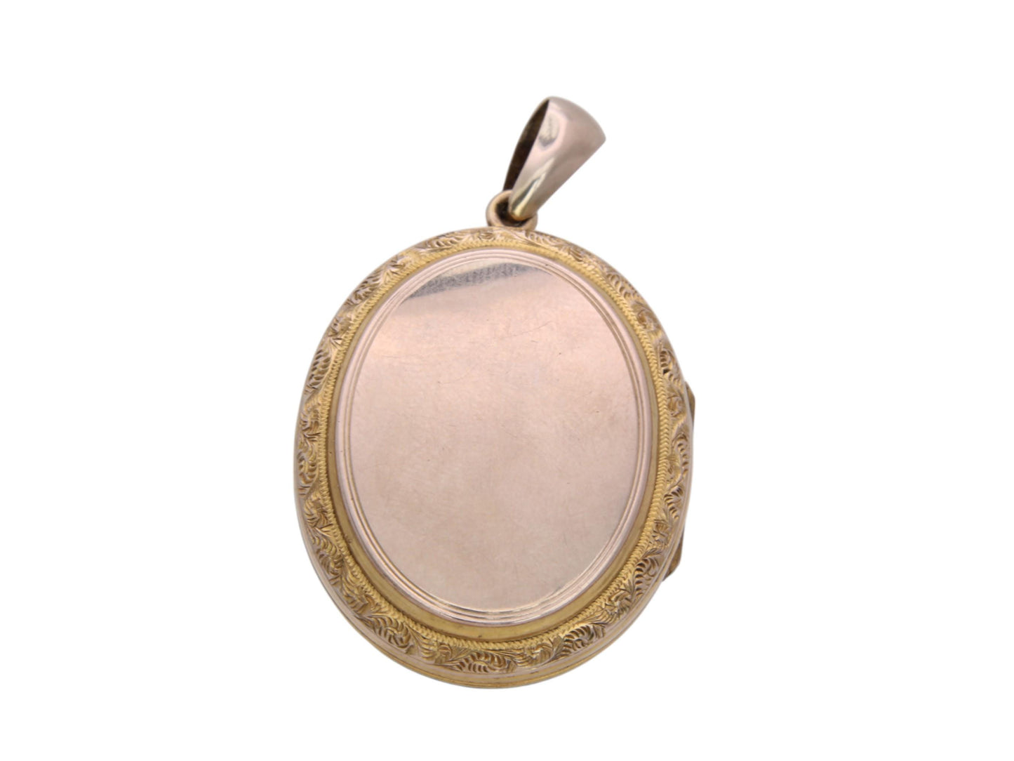 Antique 9ct Gold Blue Enamel Star Pearl Locket