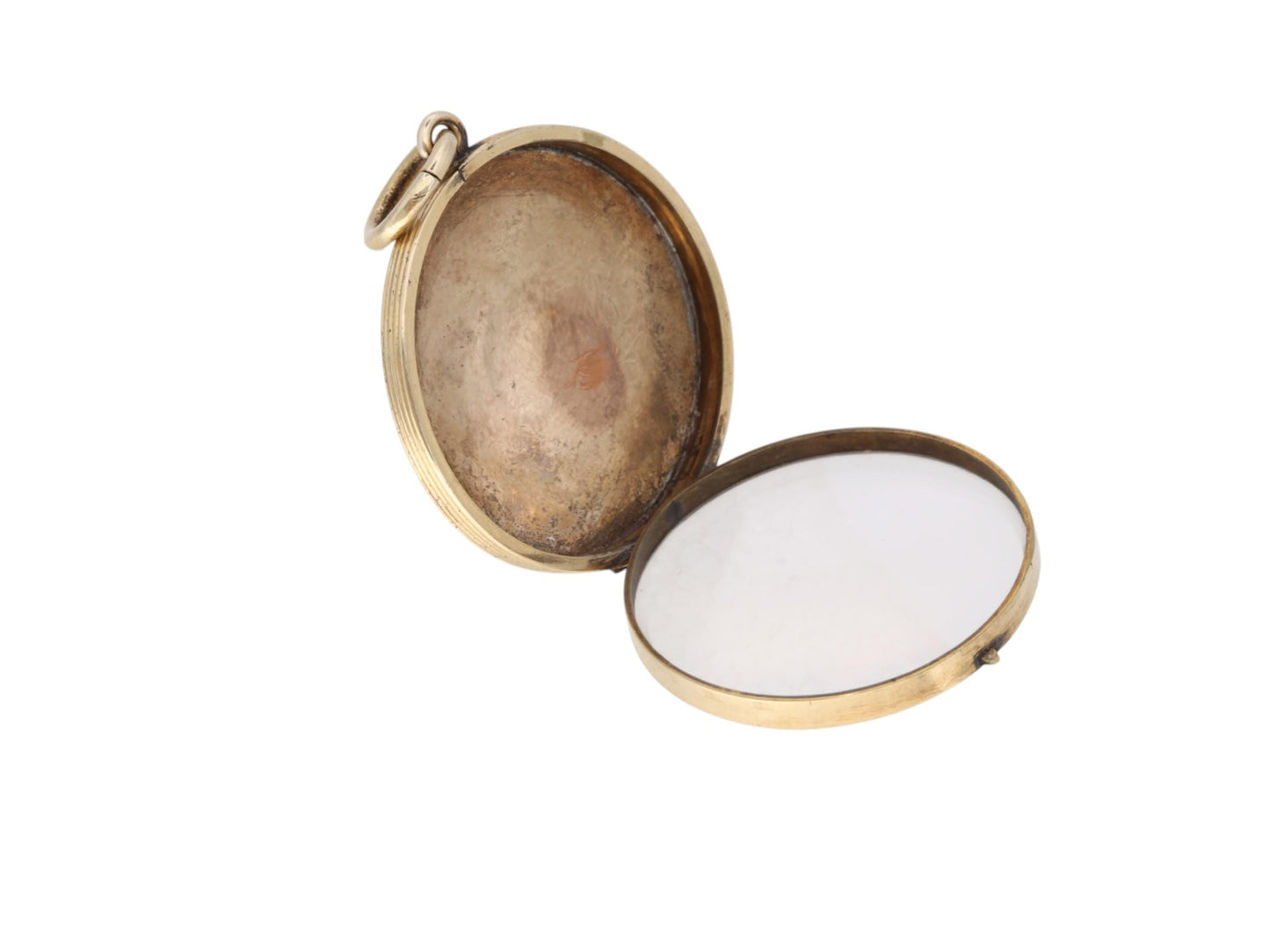 Antique 9ct Gold Glass Fronted Locket