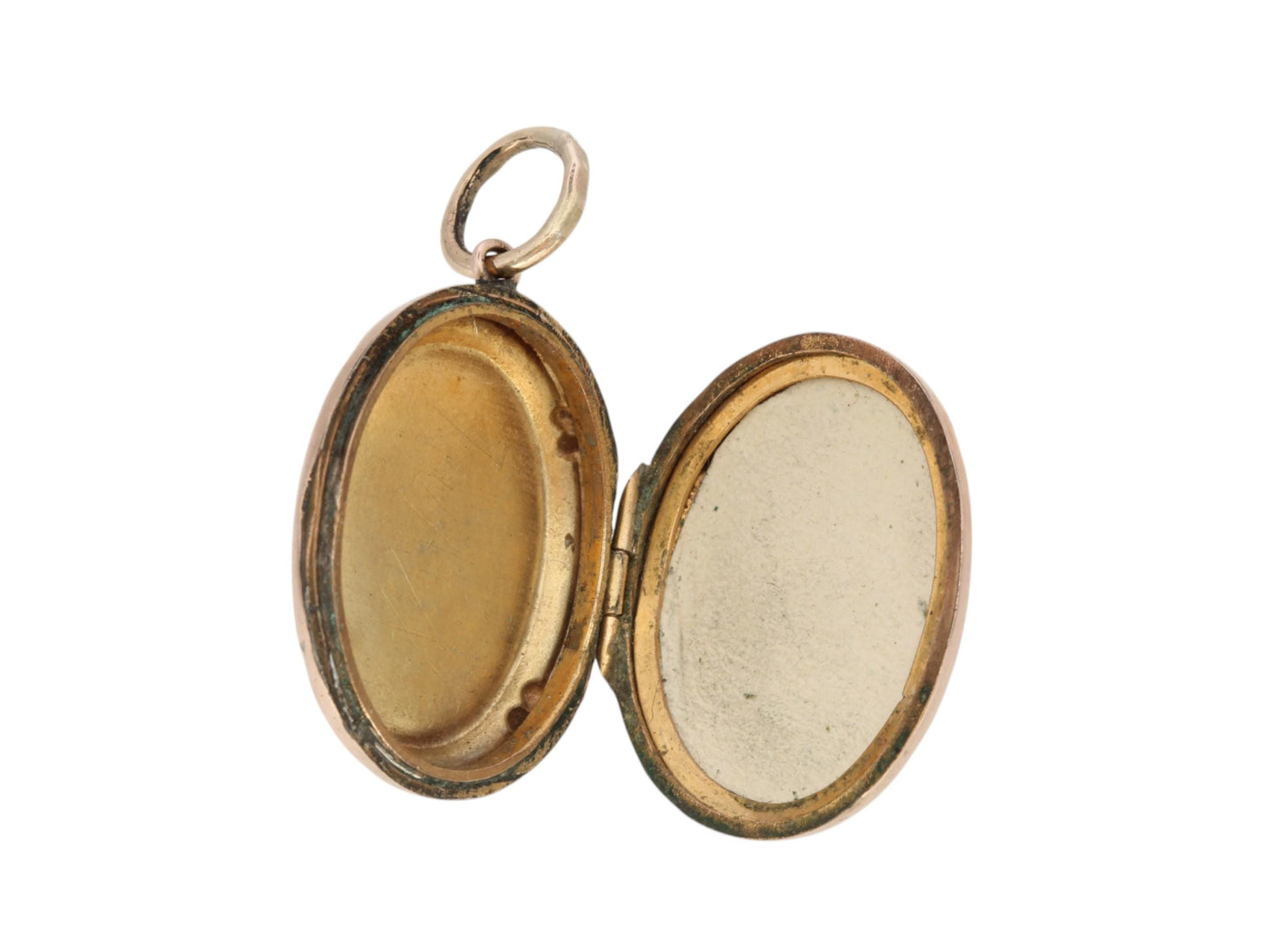 Antique 9ct Yellow Gold Swallow Locket