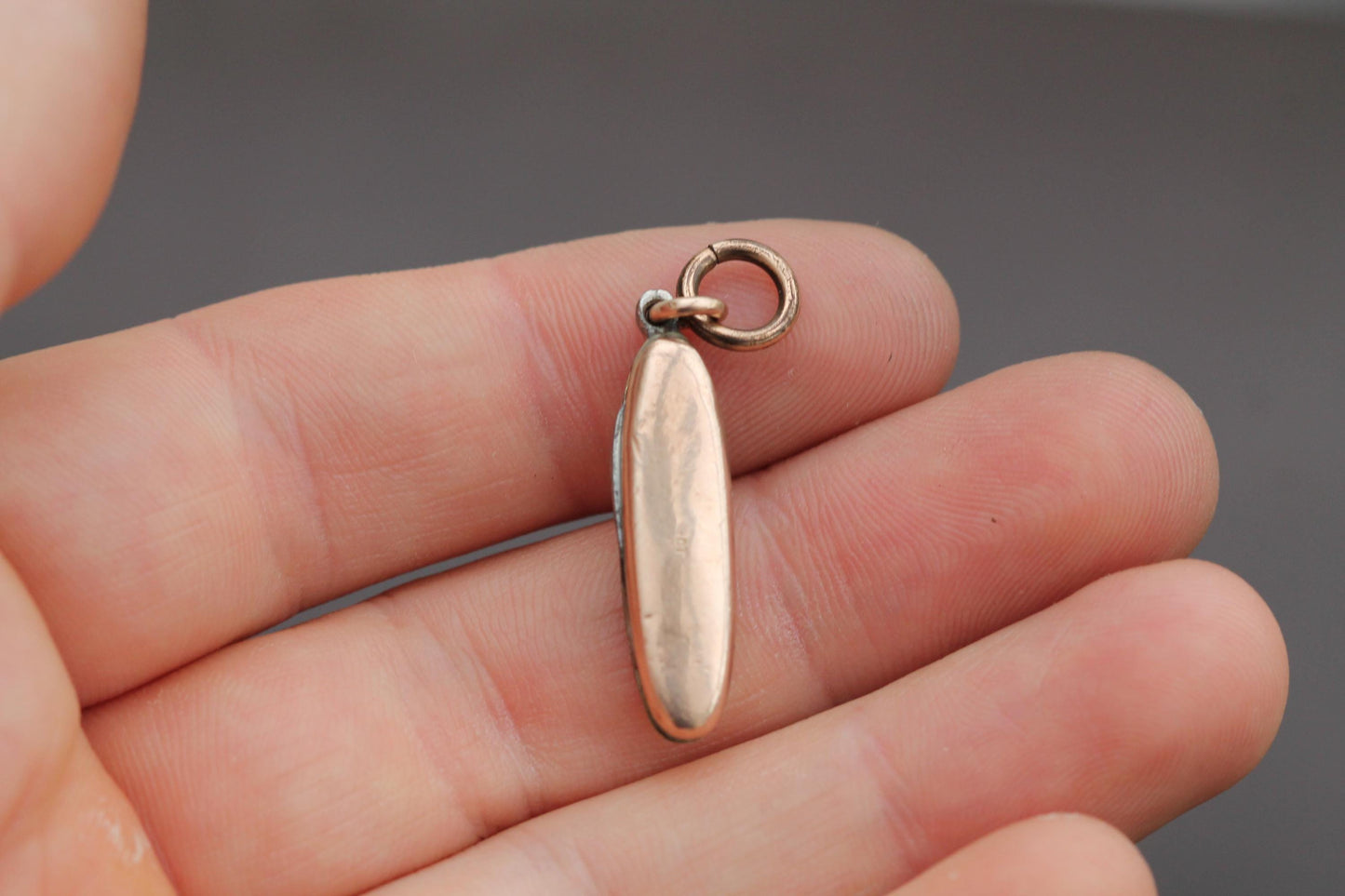 Vintage 9ct Gold Pen Knife Charm Pendant