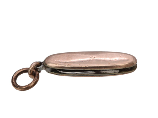 Vintage 9ct Gold Pen Knife Charm Pendant