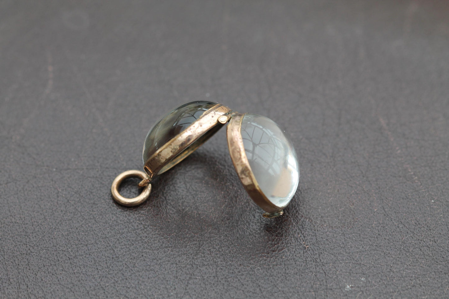 Antique 9ct Rolled Gold Pools Of Light Pendant Locket