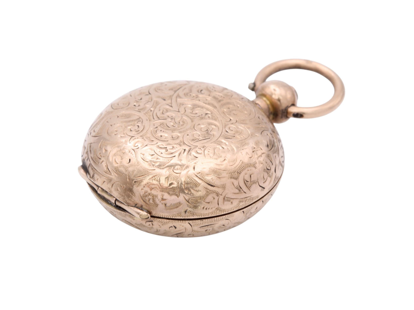 Antique 9ct Gold Filled Dennison Sovereign Case