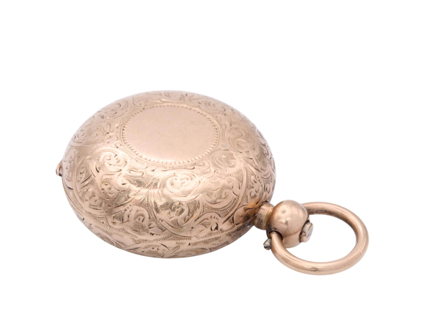 Antique 9ct Gold Filled Dennison Sovereign Case