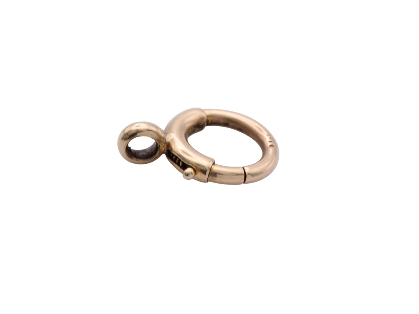 Antique 18ct Gold Bolt Clasp, 10mm