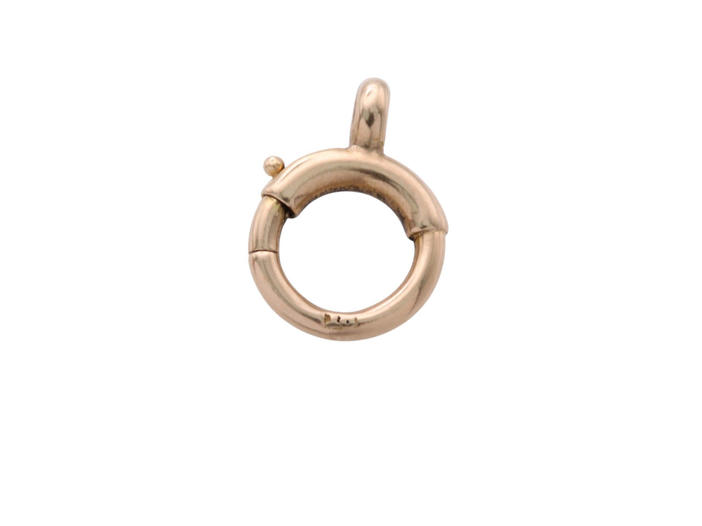 Antique 18ct Gold Bolt Clasp, 10mm