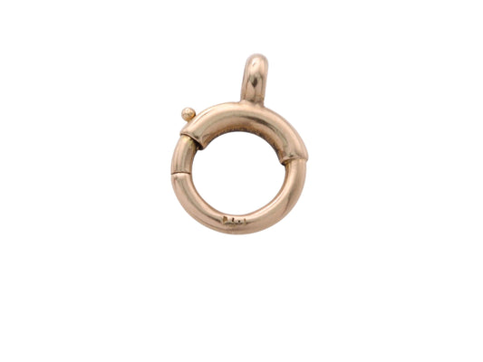 Antique 18ct Gold Bolt Clasp, 10mm