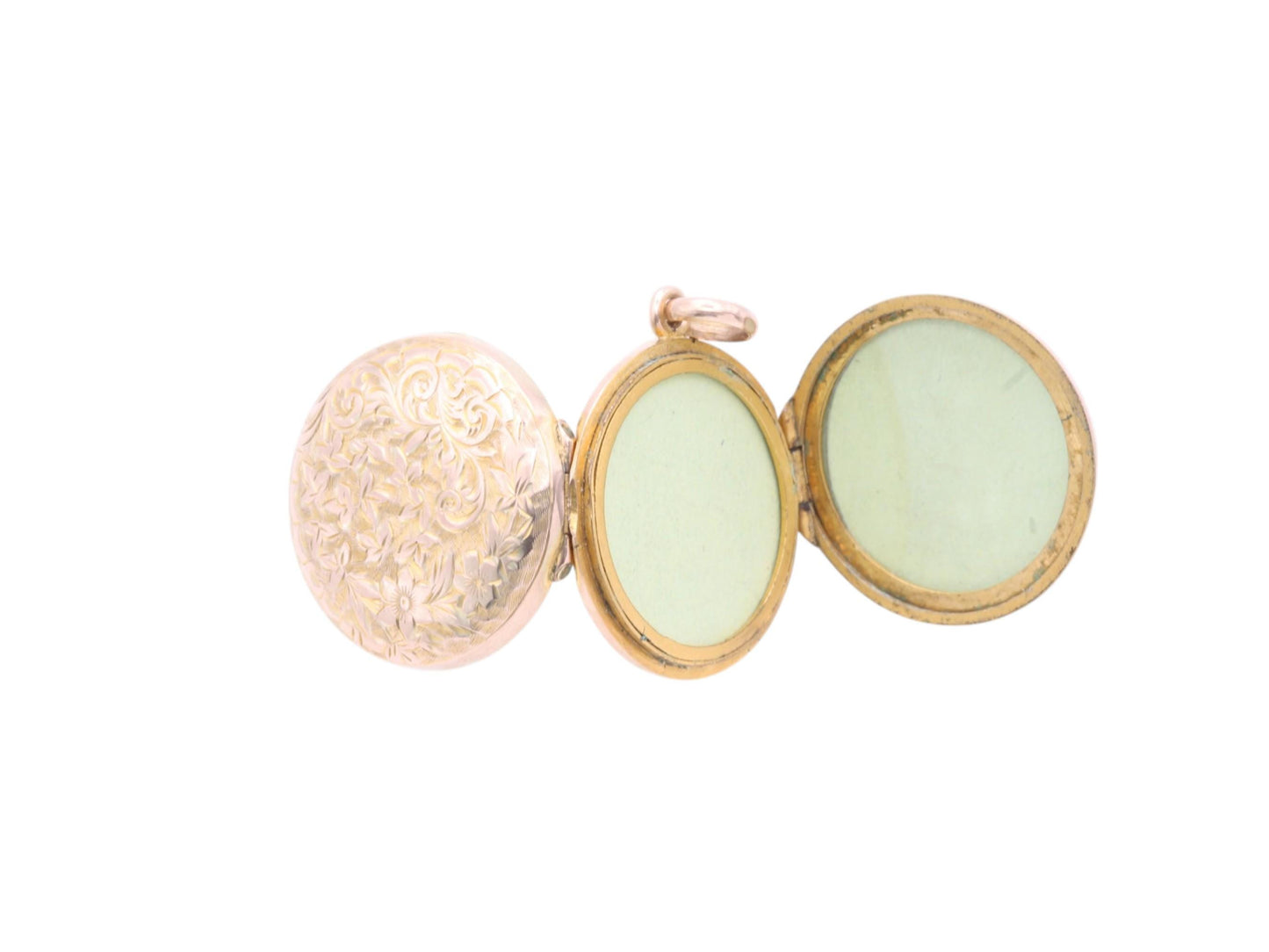 Antique-9ct-Gold-Triple-Chased-Locket