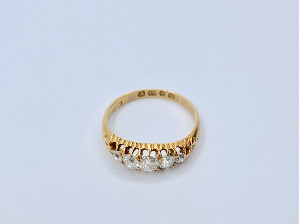18ct-antique-gold-victorian-diamond-ring