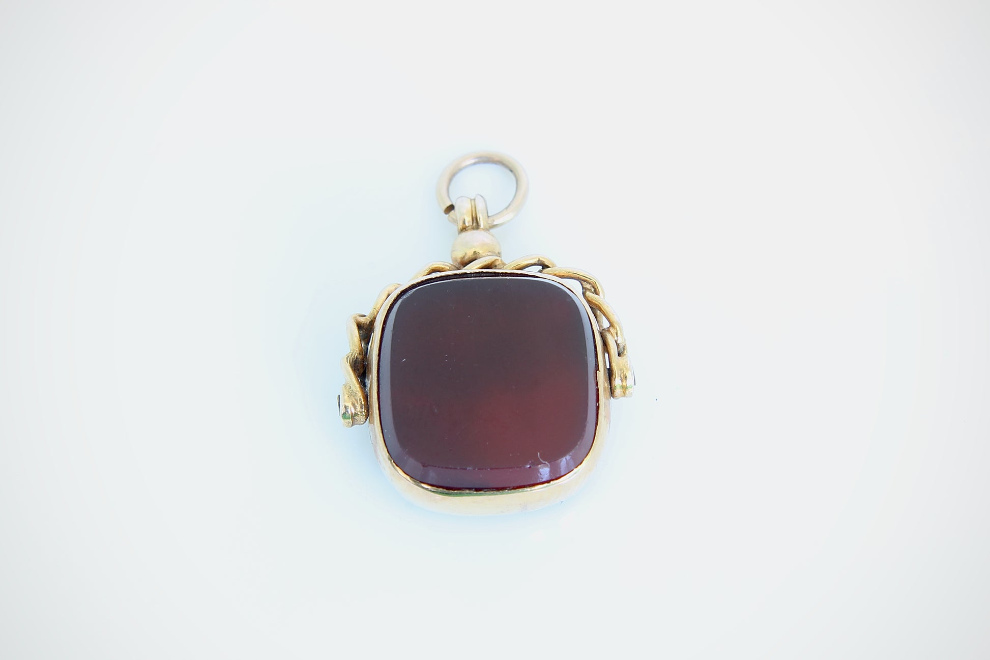 9ct-gold-antique-bloodstone-spinner-fob