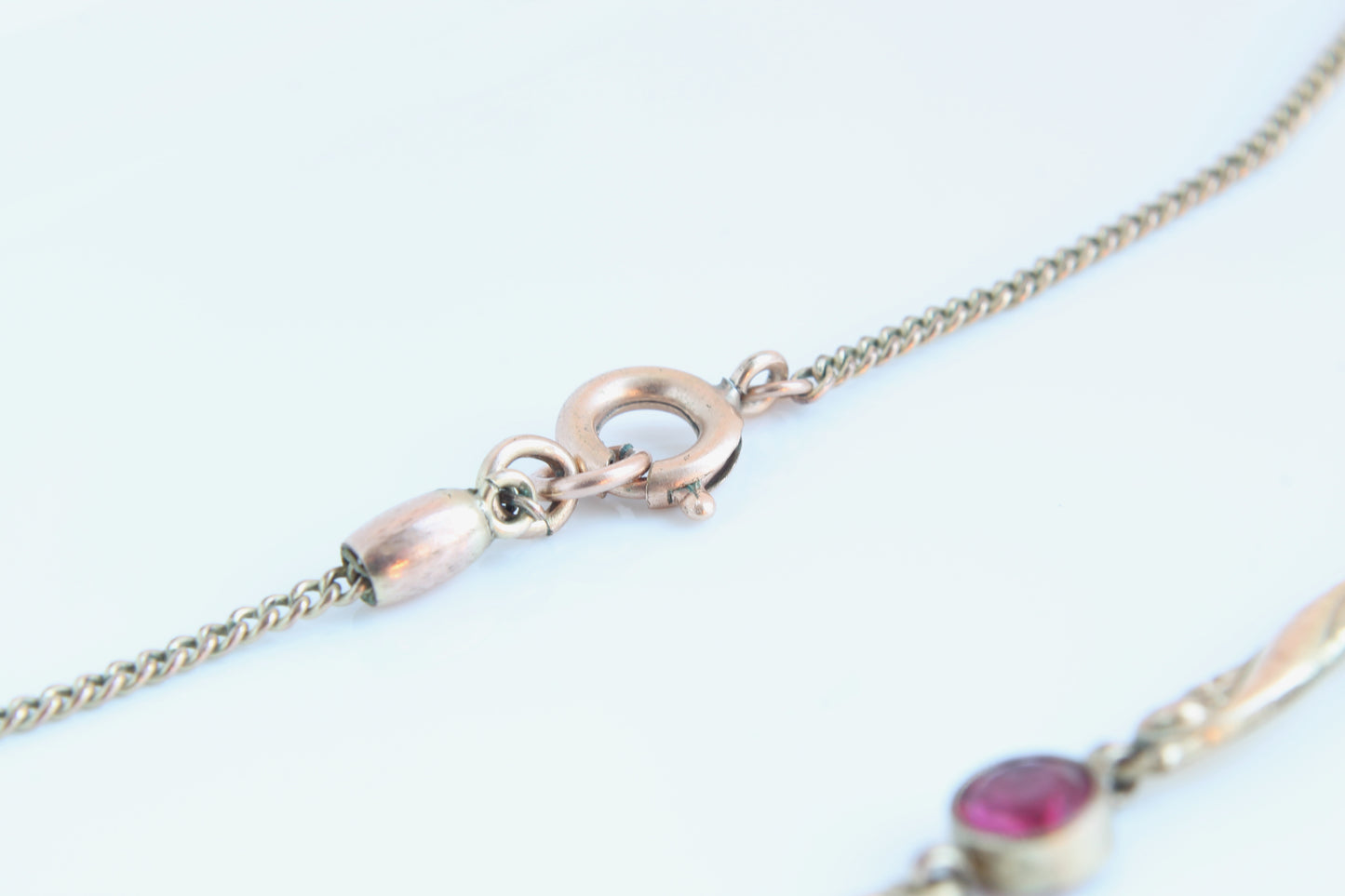 rolled-gold-red-paste-necklace