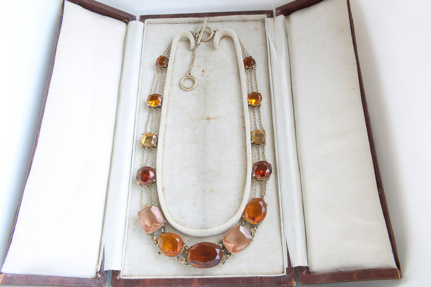 art-deco-gold-amber-citrine-paste-necklace