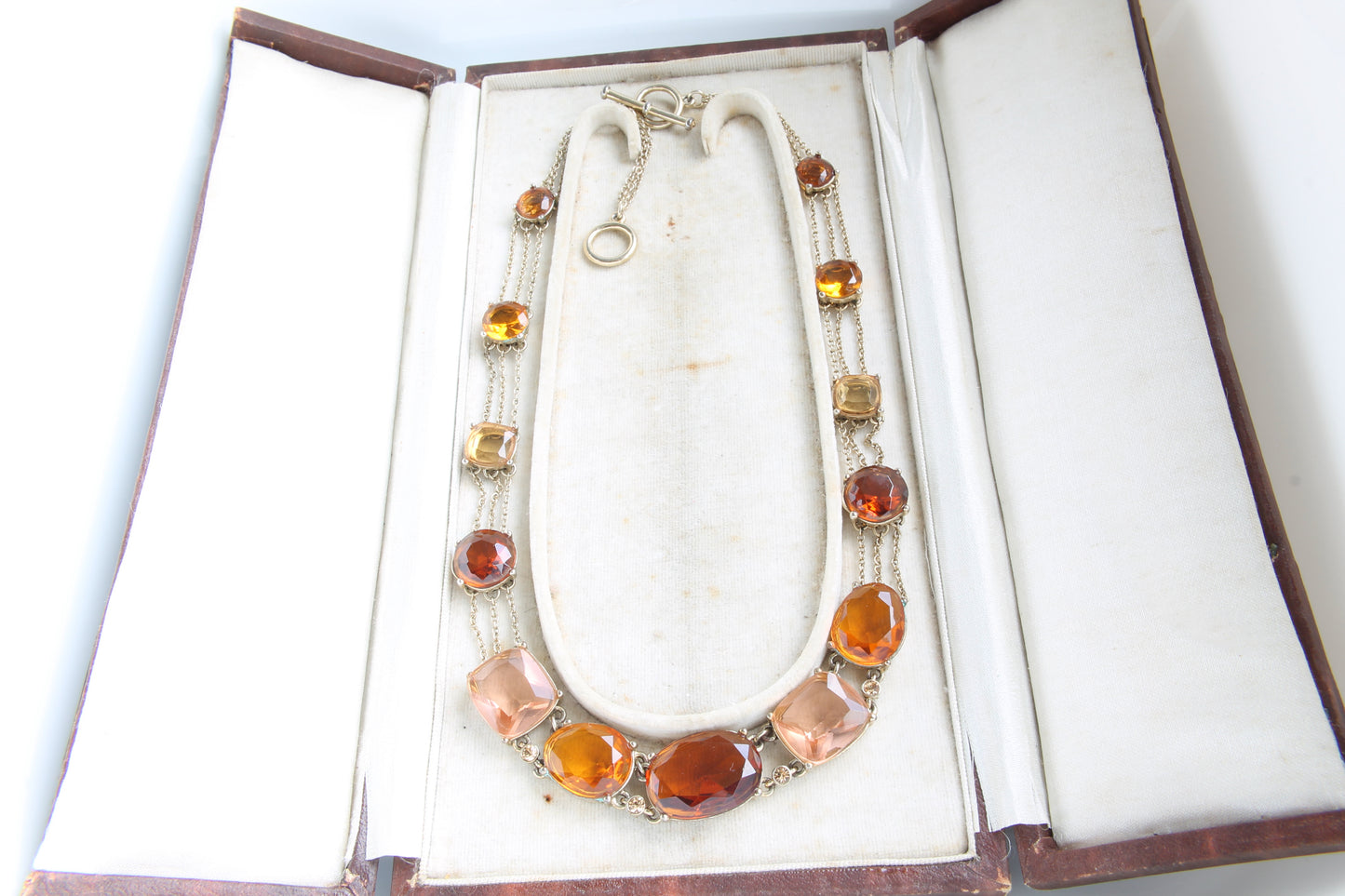 art-deco-gold-amber-citrine-paste-necklace