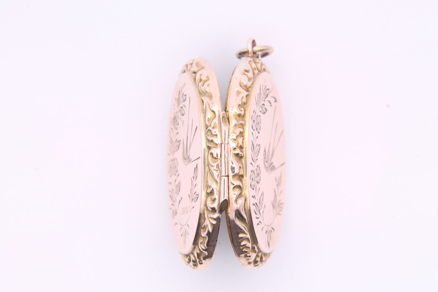 edwardian-9ct-gold-decorative-oval-swallow-locket