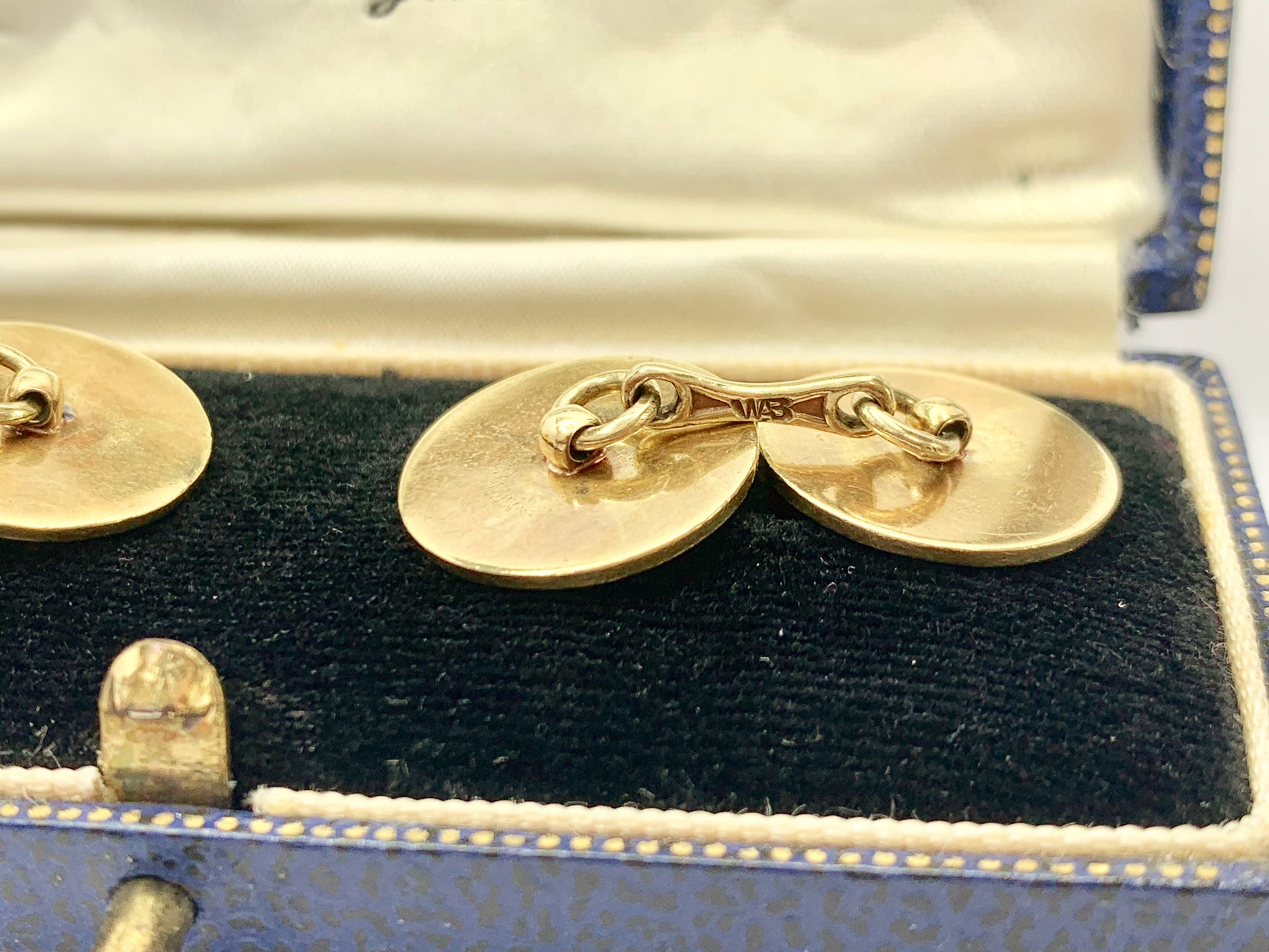 14ct-antique-gold-enamel-cufflinks
