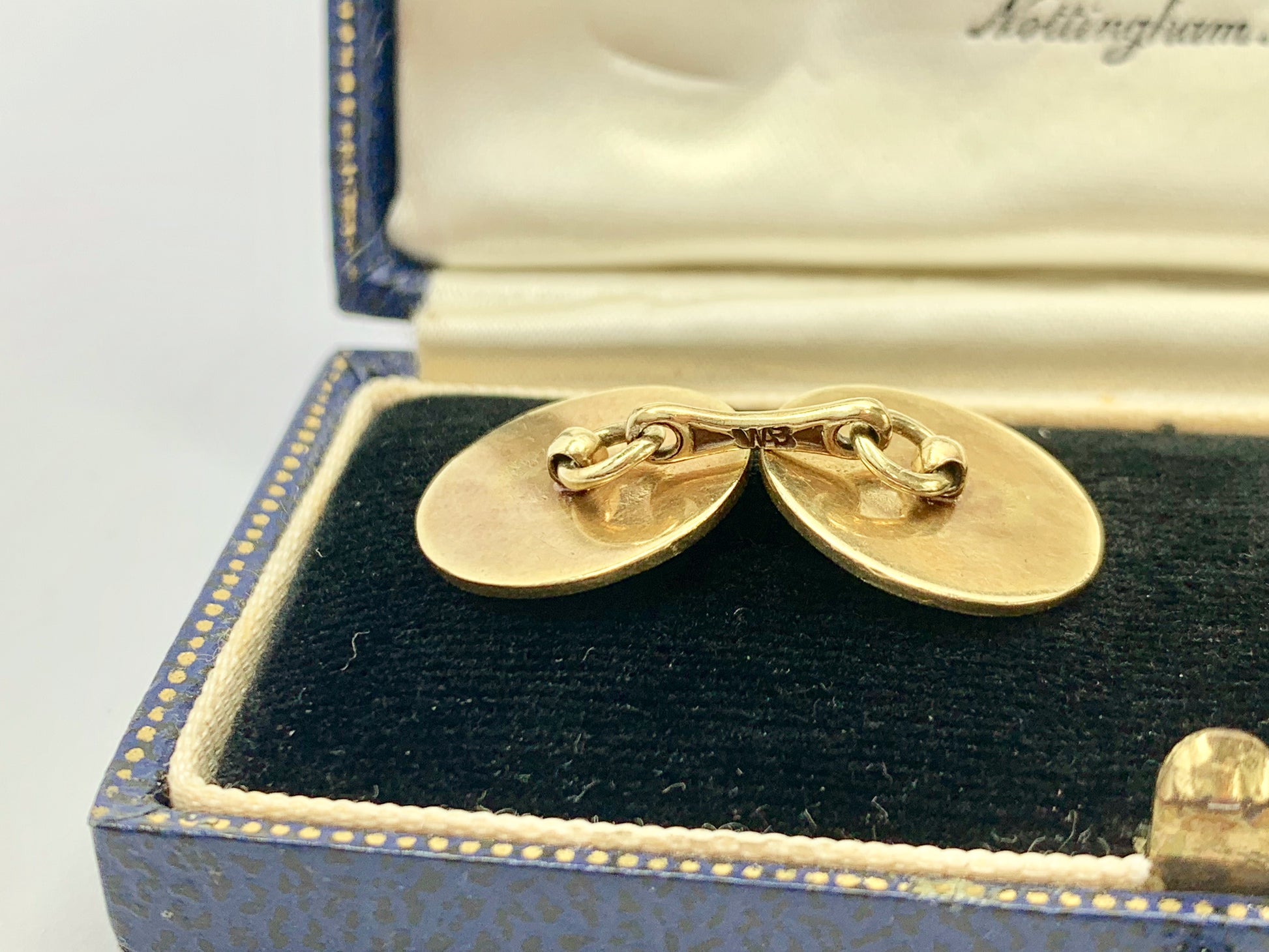 14ct-antique-gold-enamel-cufflinks