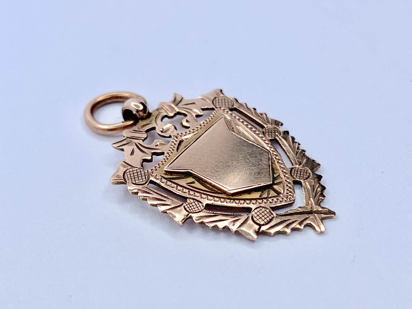 edwardian-9ct-gold-watch-chain-fob