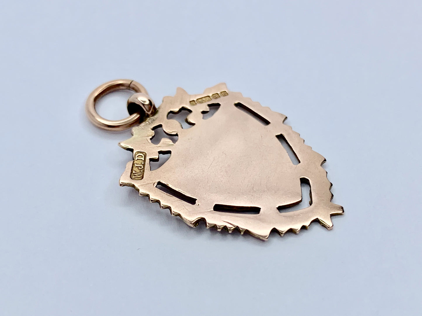 edwardian-9ct-gold-watch-chain-fob