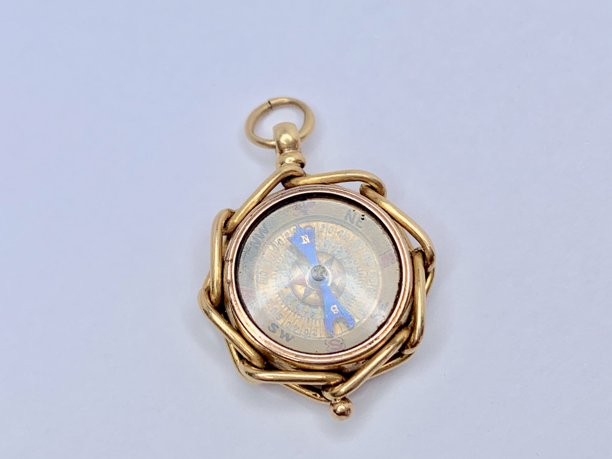 victorian-compass-bloodstone-watch-fob