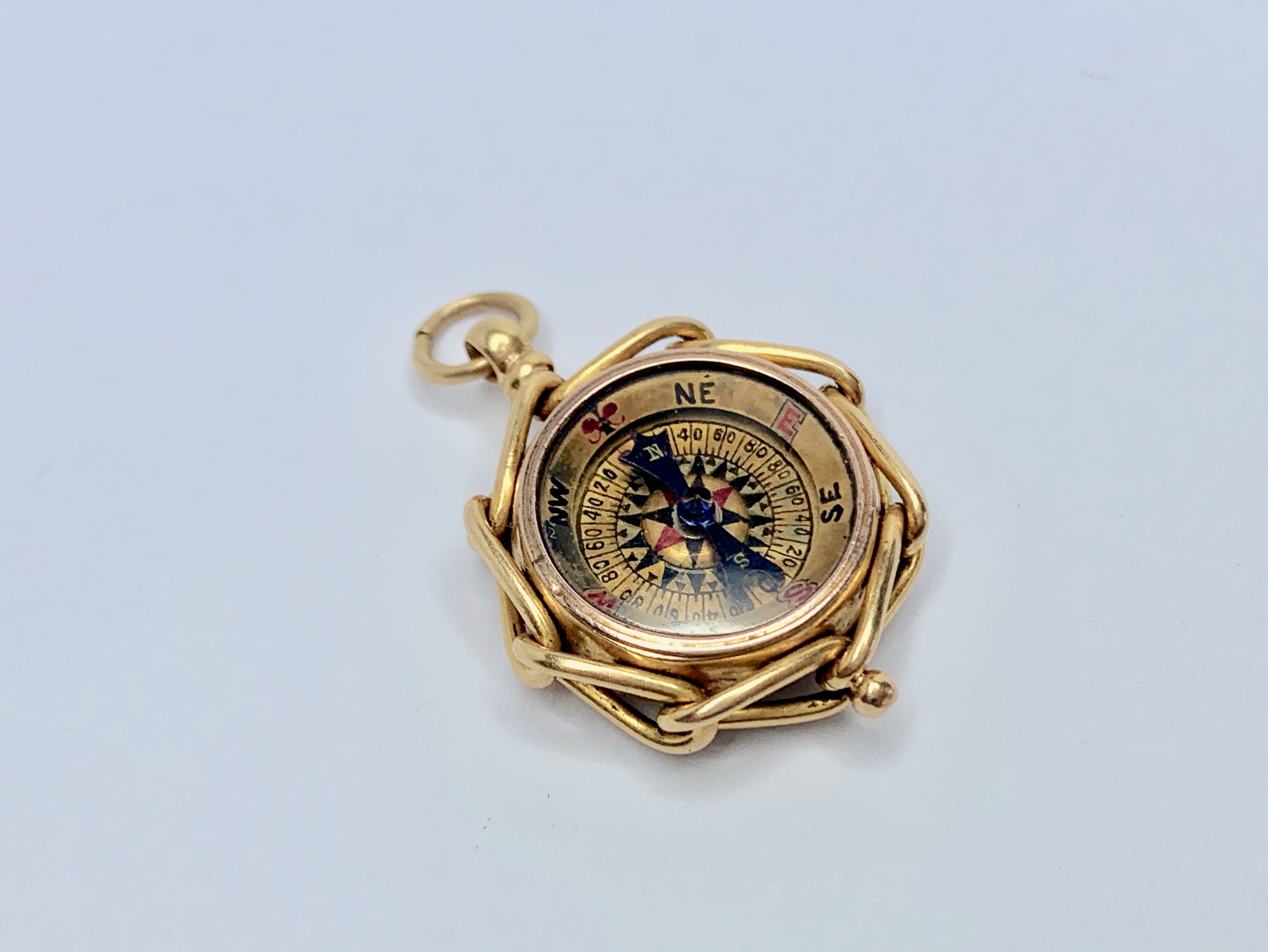 victorian-compass-bloodstone-watch-fob