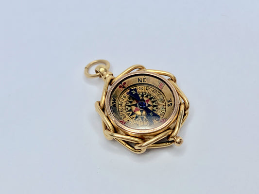 victorian-compass-bloodstone-watch-fob