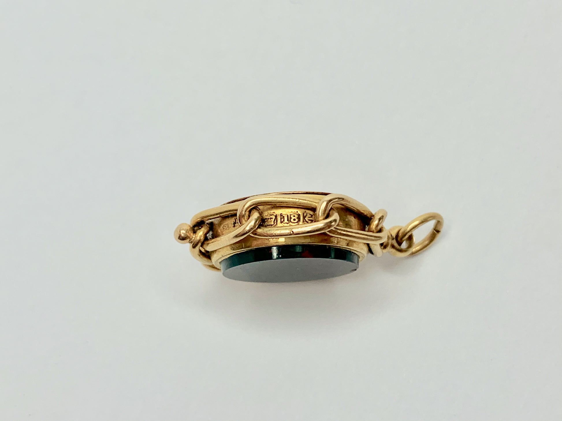 victorian-compass-bloodstone-watch-fob