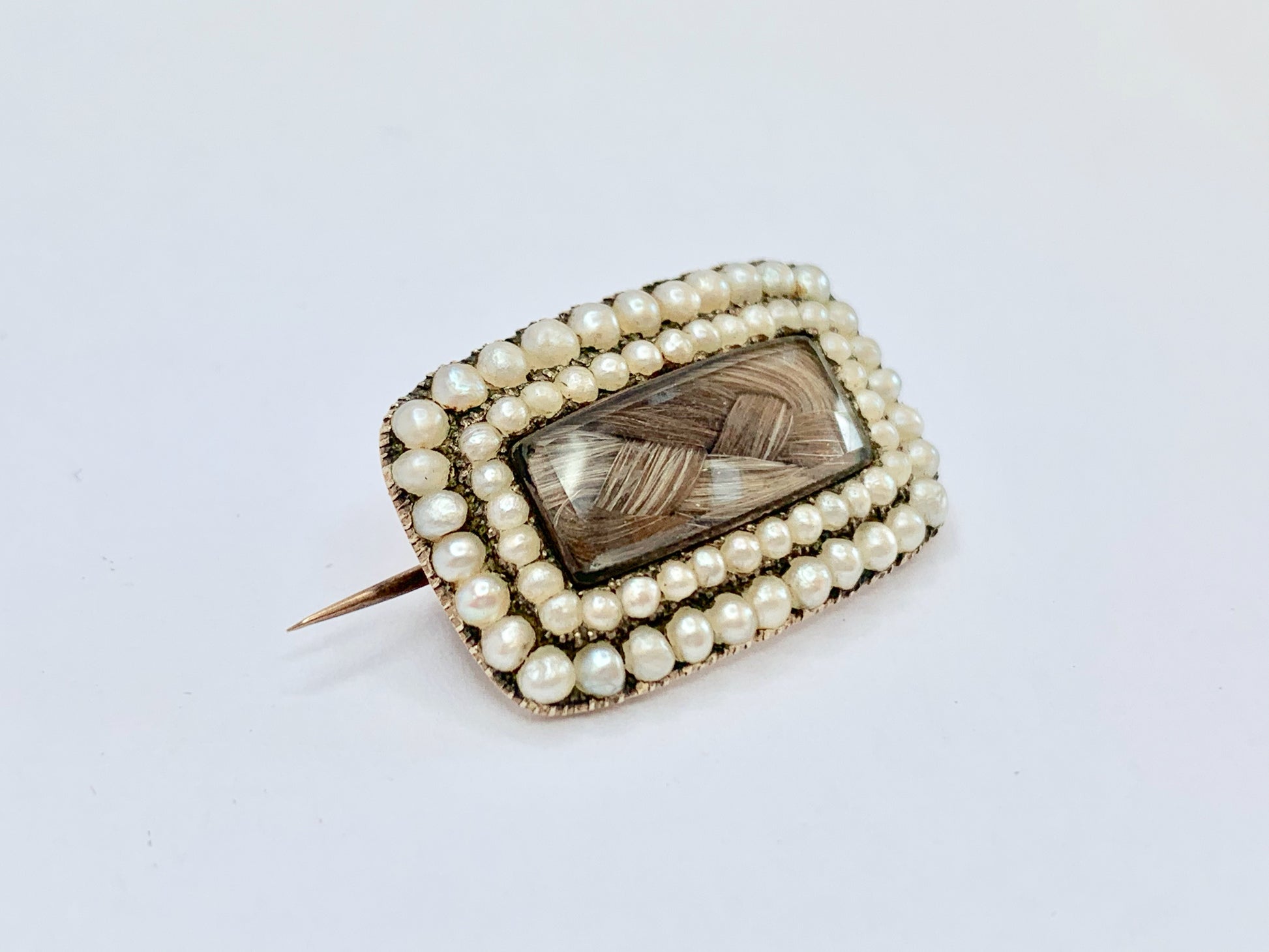 georgian-gold-and-pearl-mourning-brooch