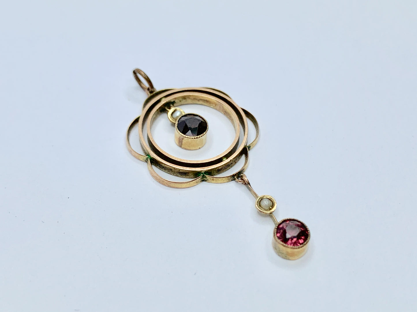 edwardian-pearl-garnet-pendant