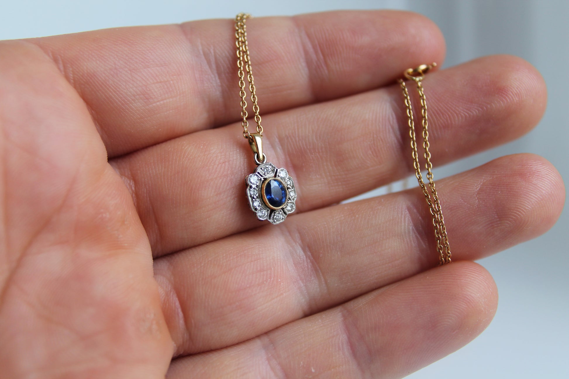 9ct-gold-sapphire-and-diamond-necklace