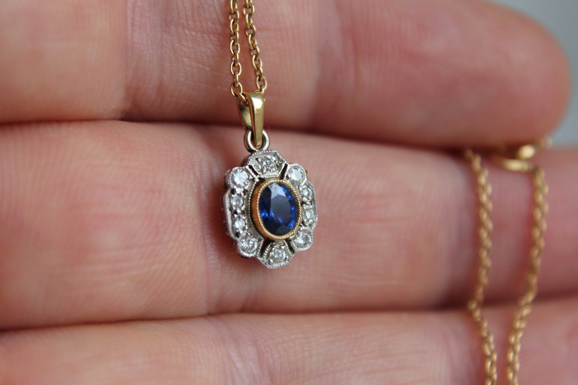 9ct-gold-sapphire-and-diamond-necklace
