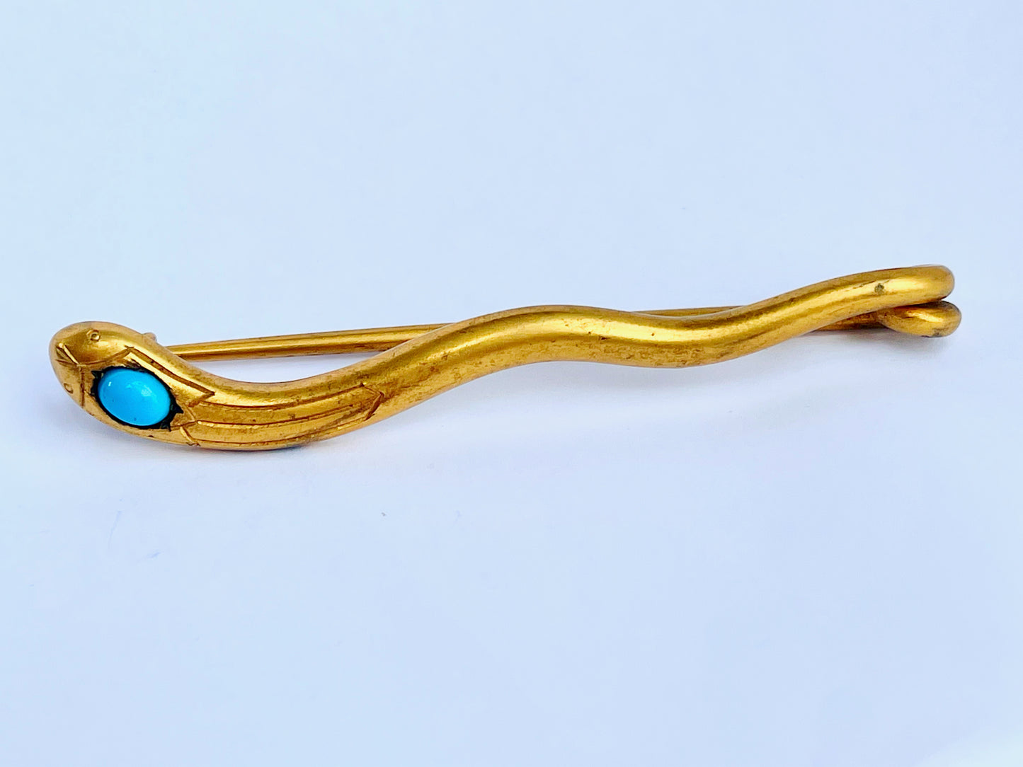 victorian-turquoise-snake-brooch