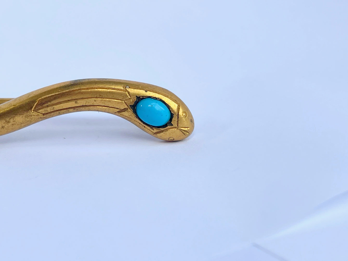 victorian-turquoise-snake-brooch