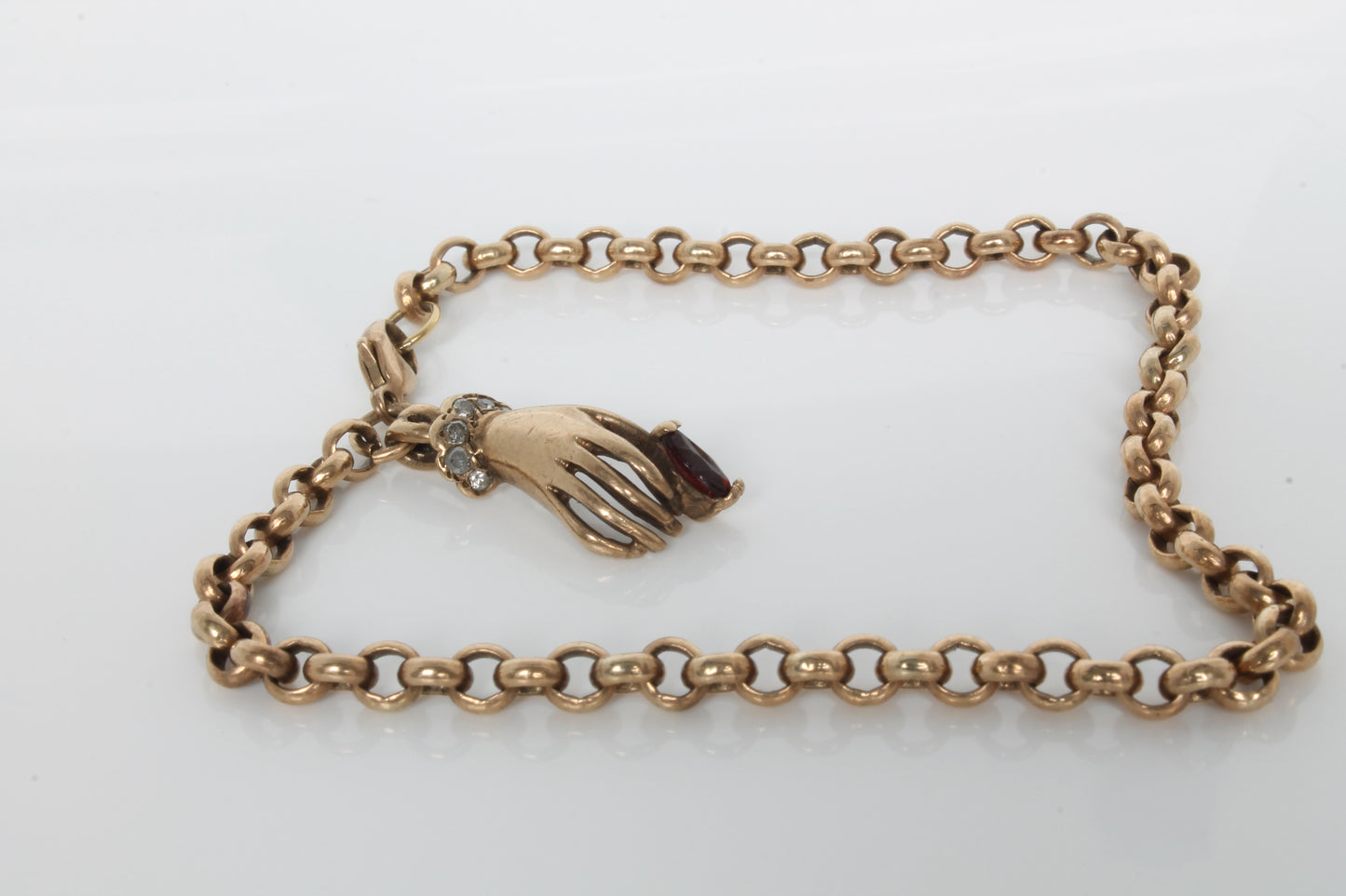 vintage-9ct-gold-bracelet-with-georgian-style-hand