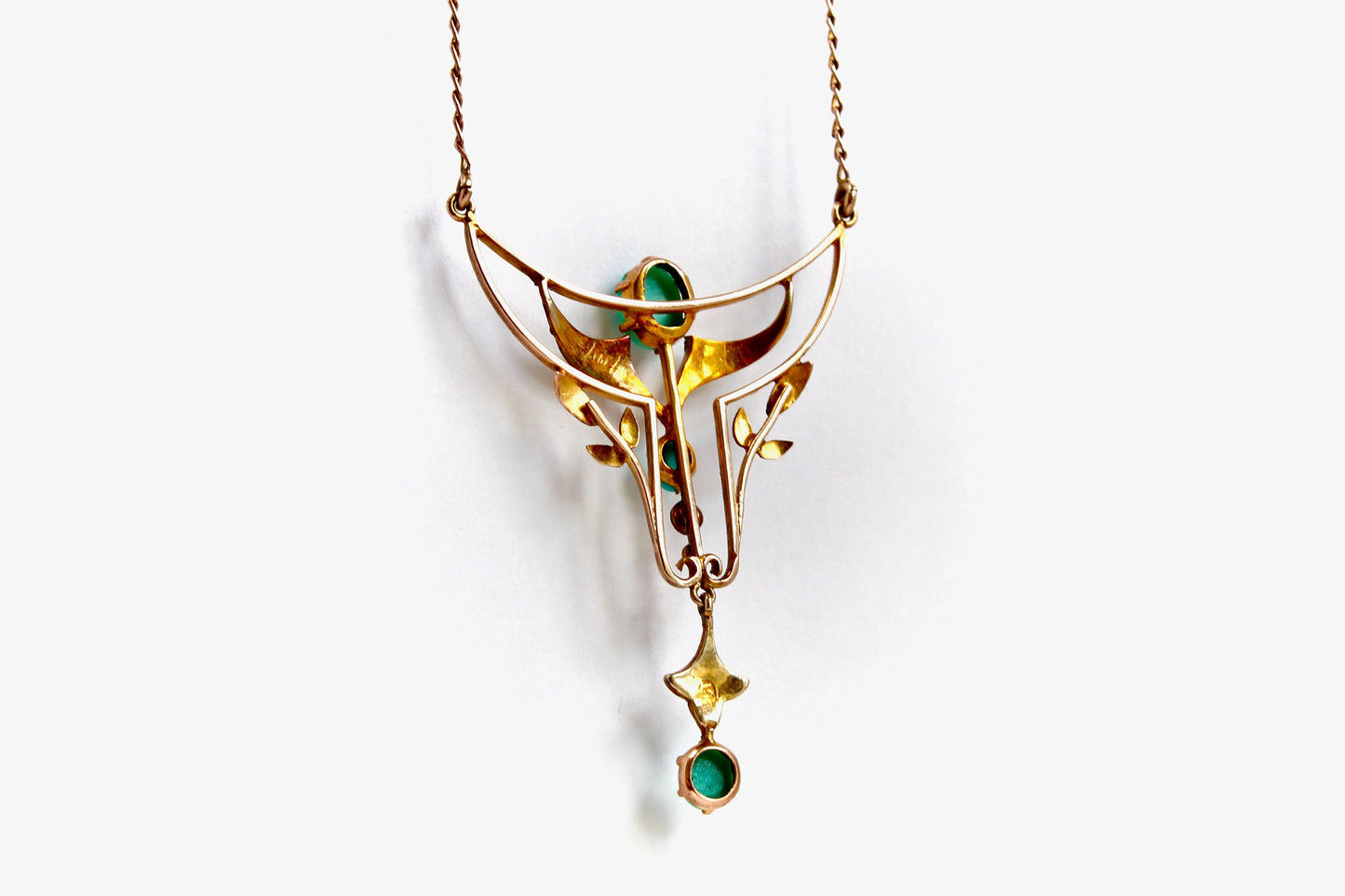 antique-edwardian-9ct-gold-turquoise-and-pearl-necklace