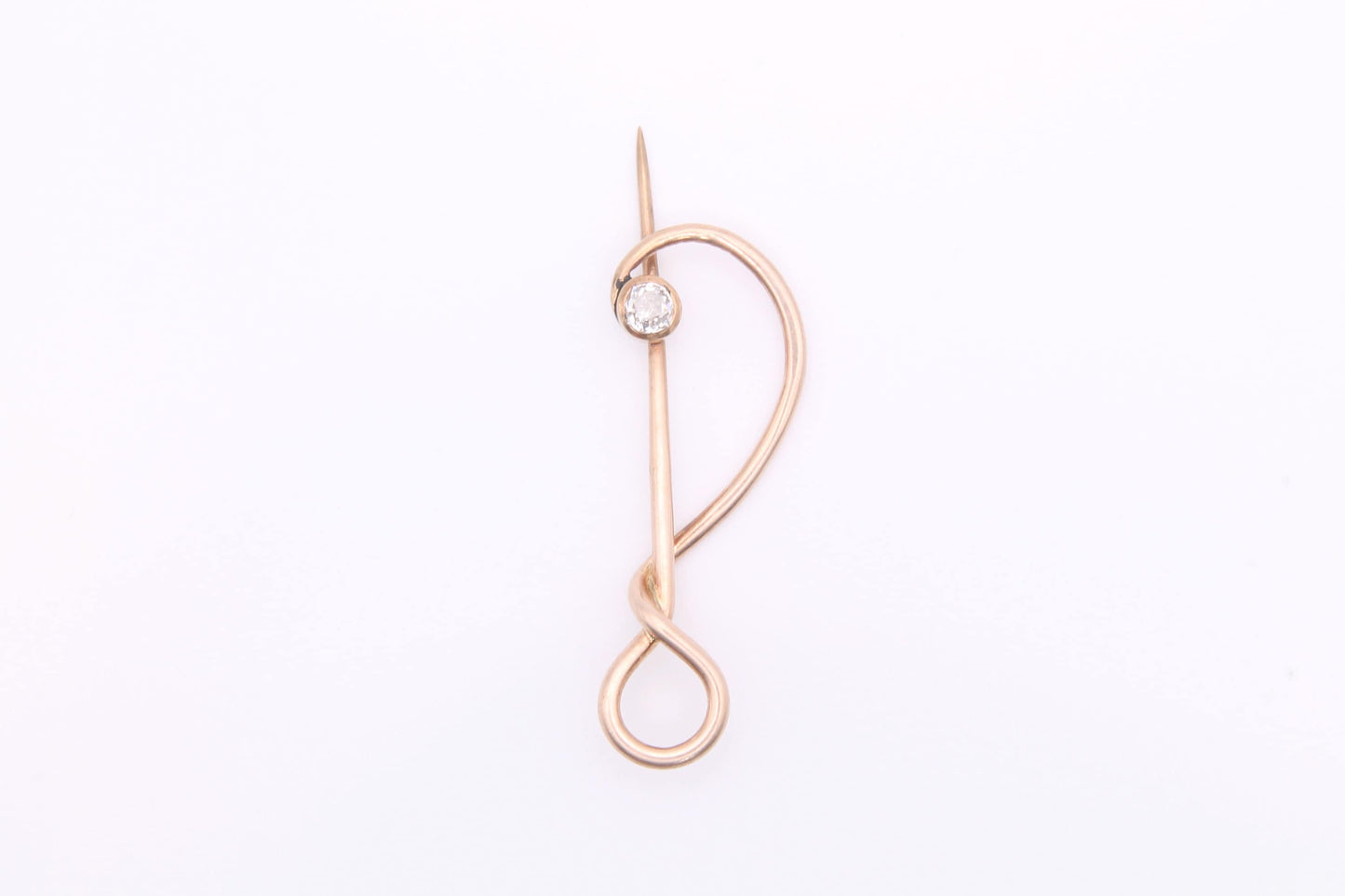 Murrle Bennett 9ct Gold & Diamond Victorian Pin/Brooch