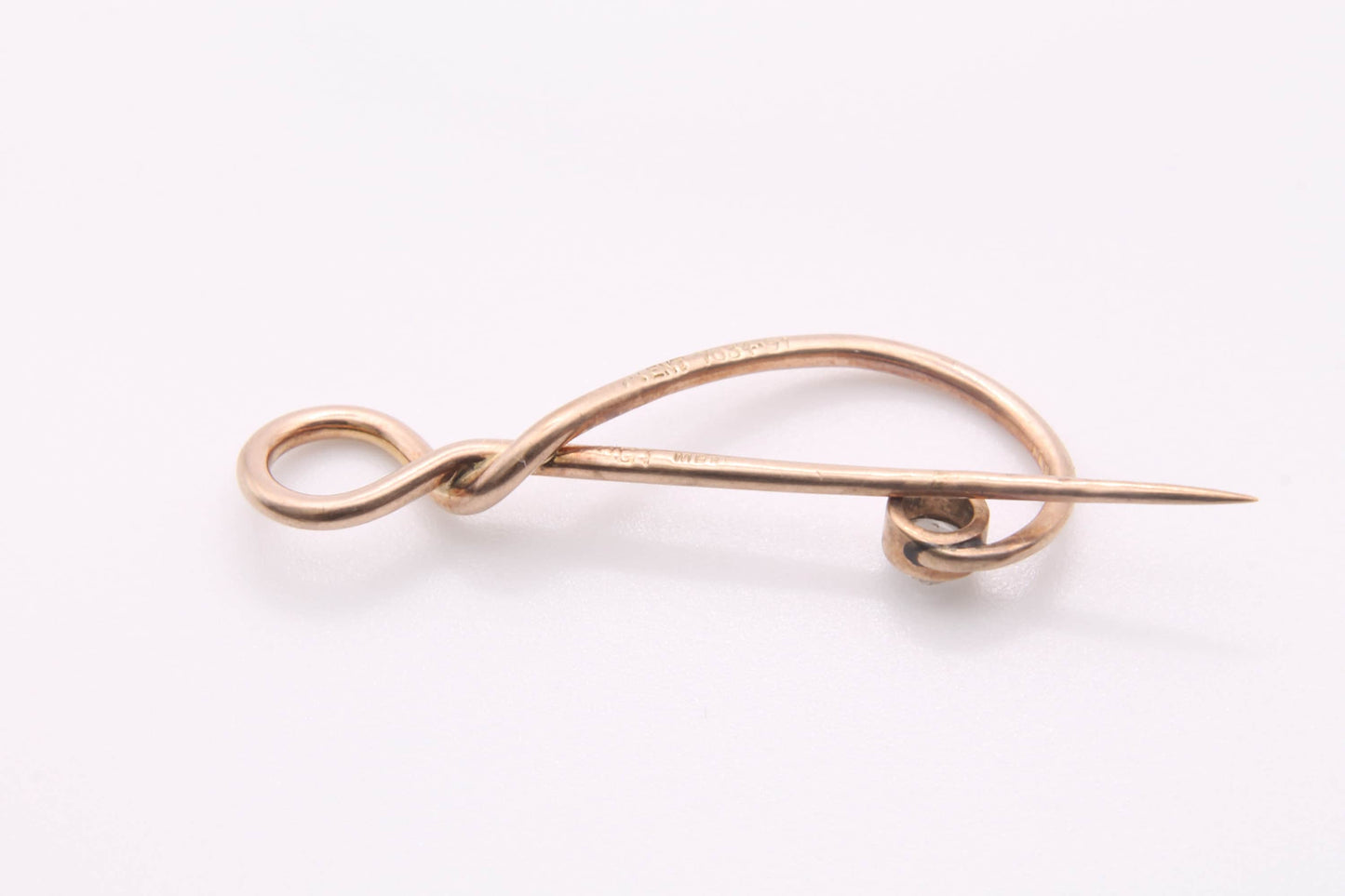 Murrle Bennett 9ct Gold & Diamond Victorian Pin/Brooch