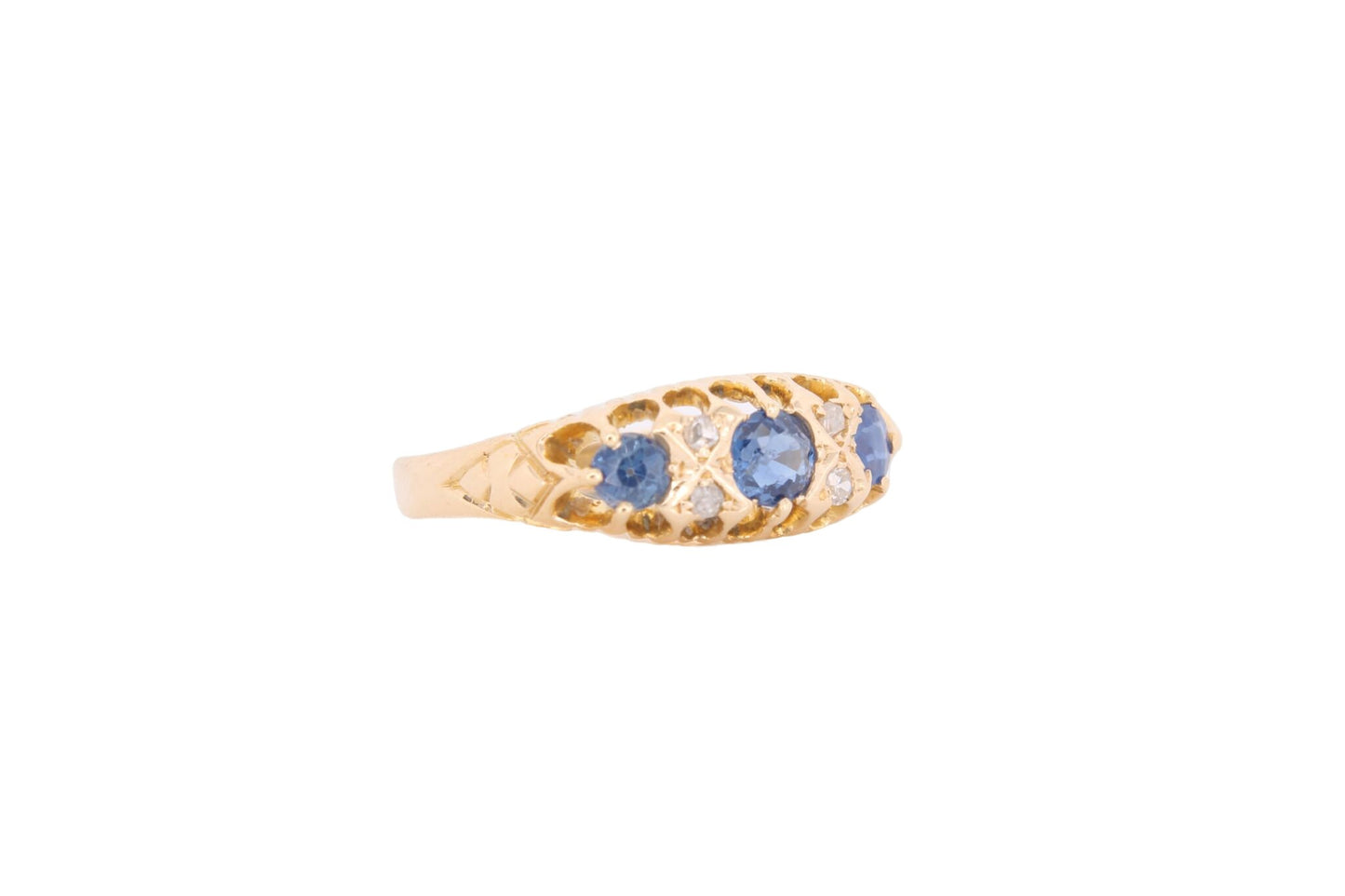 antique-edwardian-18ct-gold-diamond-and-sapphire-ring