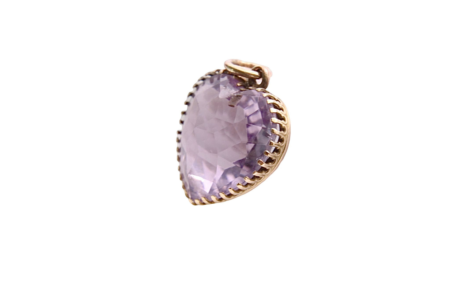 antique-victorian-9ct-gold-amethyst-heart-pendant