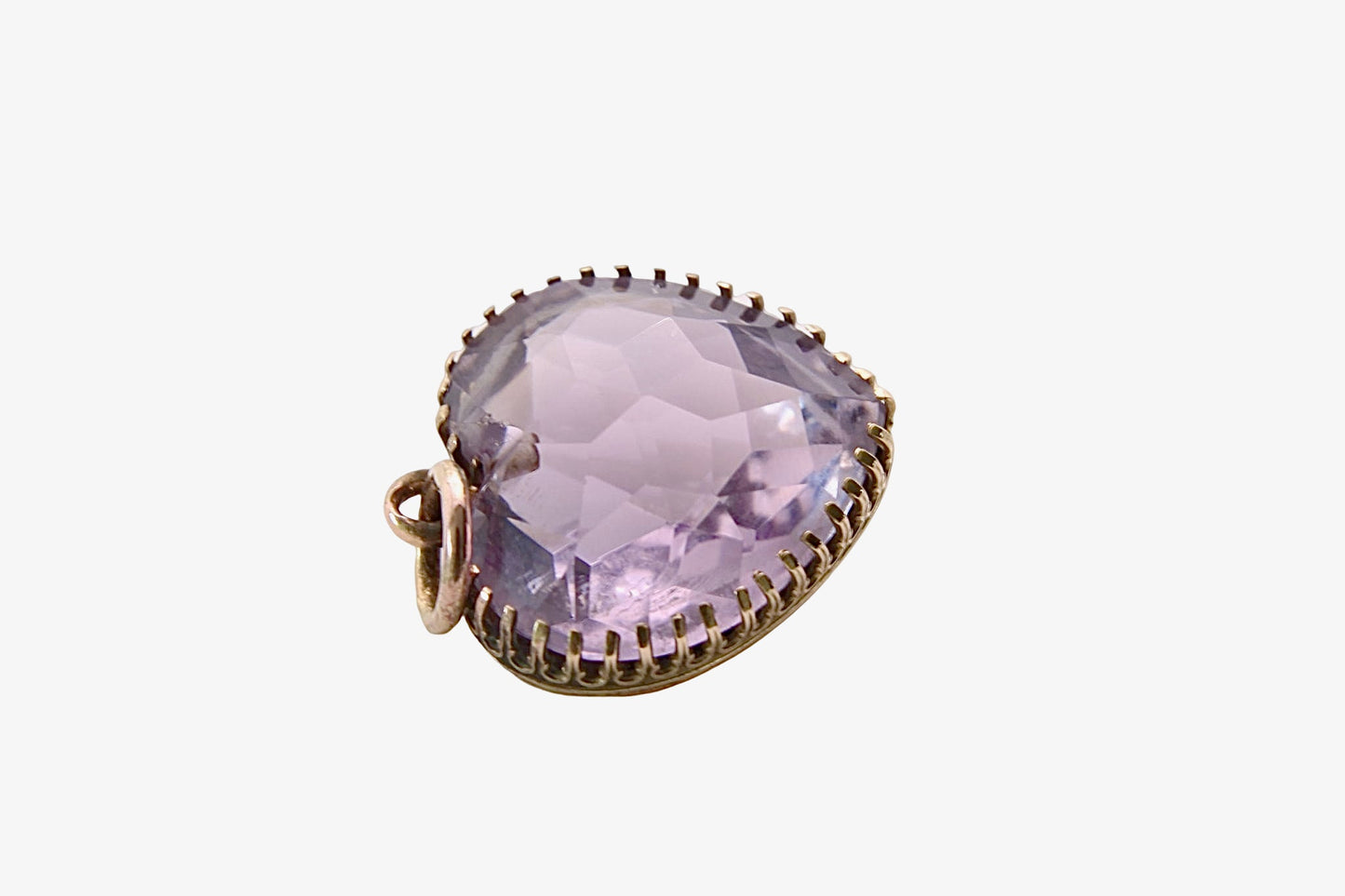 antique-victorian-9ct-gold-amethyst-heart-pendant
